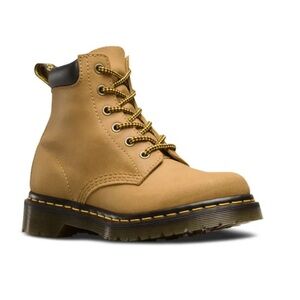 Dr. Martens 939 Ben 6-eye Bronx Suede tan ankle boots AirWair